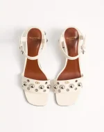 Valentino Nellcôte Sandal In Grainy Calfskin 60Mm - Image 5